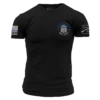 Blue Line Support Those Who Serve T-Shirt - Black 1 Blue Line Support Those Who Serve T-Shirt - Black -Daily Clothing Store GS5829 Men sBlueLineSupportThoseWhoServeTee Black WEB READY