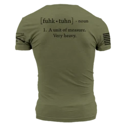 F*ck Ton T-Shirt - Military Green 13 F*ck Ton T-Shirt - Military Green -Daily Clothing Store GS5910 Men sFckTonTee MilitaryGreen WEB READY BACK