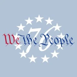 76 We The People T-Shirt - Heather Sky Blue 9 76 We The People T-Shirt - Heather Sky Blue -Daily Clothing Store GS5955 Men s 76 We The People Tee Heather Sky Blue WEB READY Artwork