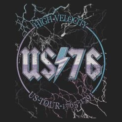 Women's US76 Slouchy T-Shirt - Black -Daily Clothing Store GS6015 Women sUS76SlouchyT Shirt BlackFRONTART