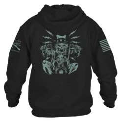 Uncle Sam Freedom Rider Hoodie - Black -Daily Clothing Store GS6150 Men sUncleSamFreedomRiderHoodie Black WEB READY BACK