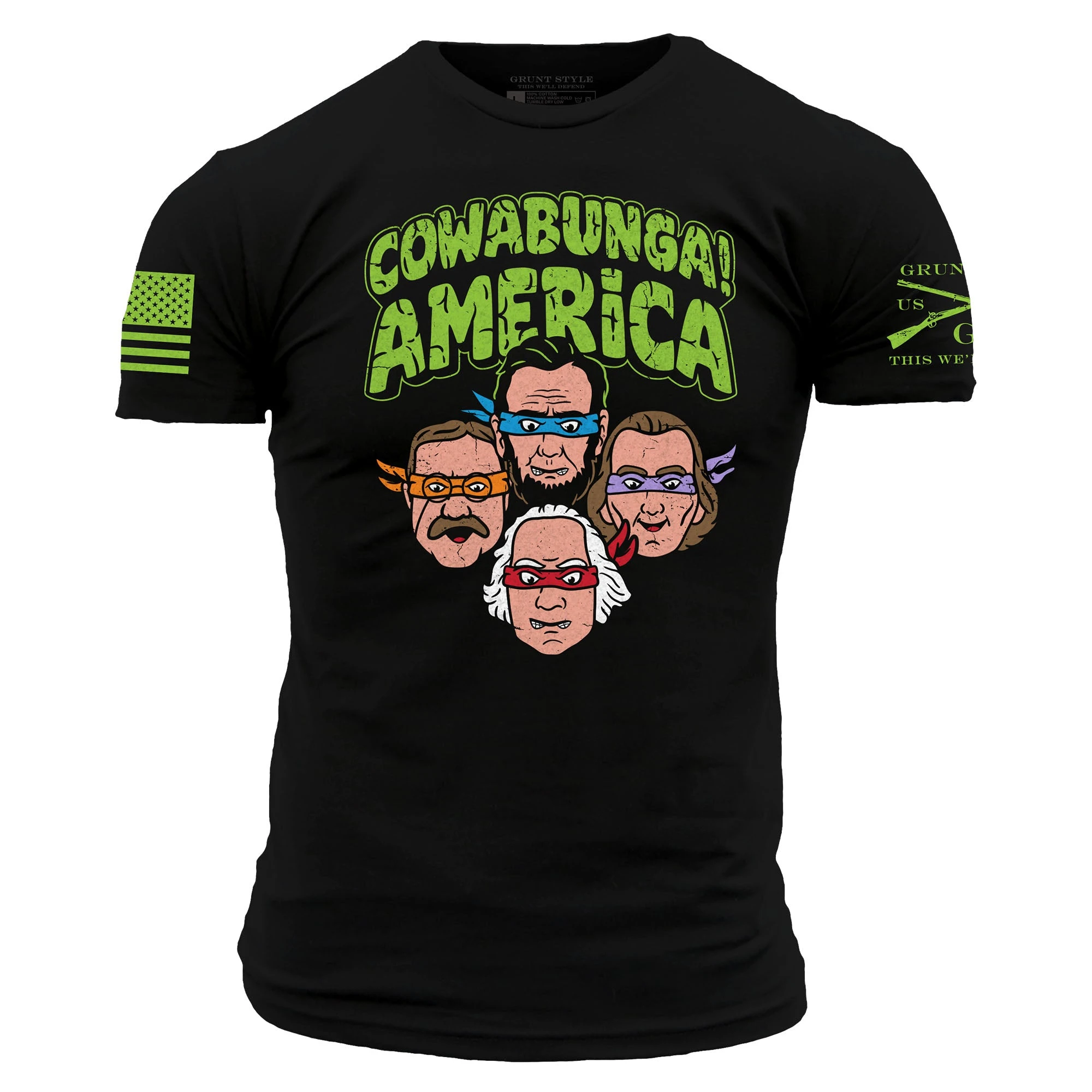 Cowabunga! America T-Shirt - Black 3 Cowabunga! America T-Shirt - Black