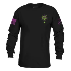 Never Trust The Living Long Sleeve - Black -Daily Clothing Store GS6218 NeverTrustTheLivingLongSleeve Black Black WEB READY 2022frt