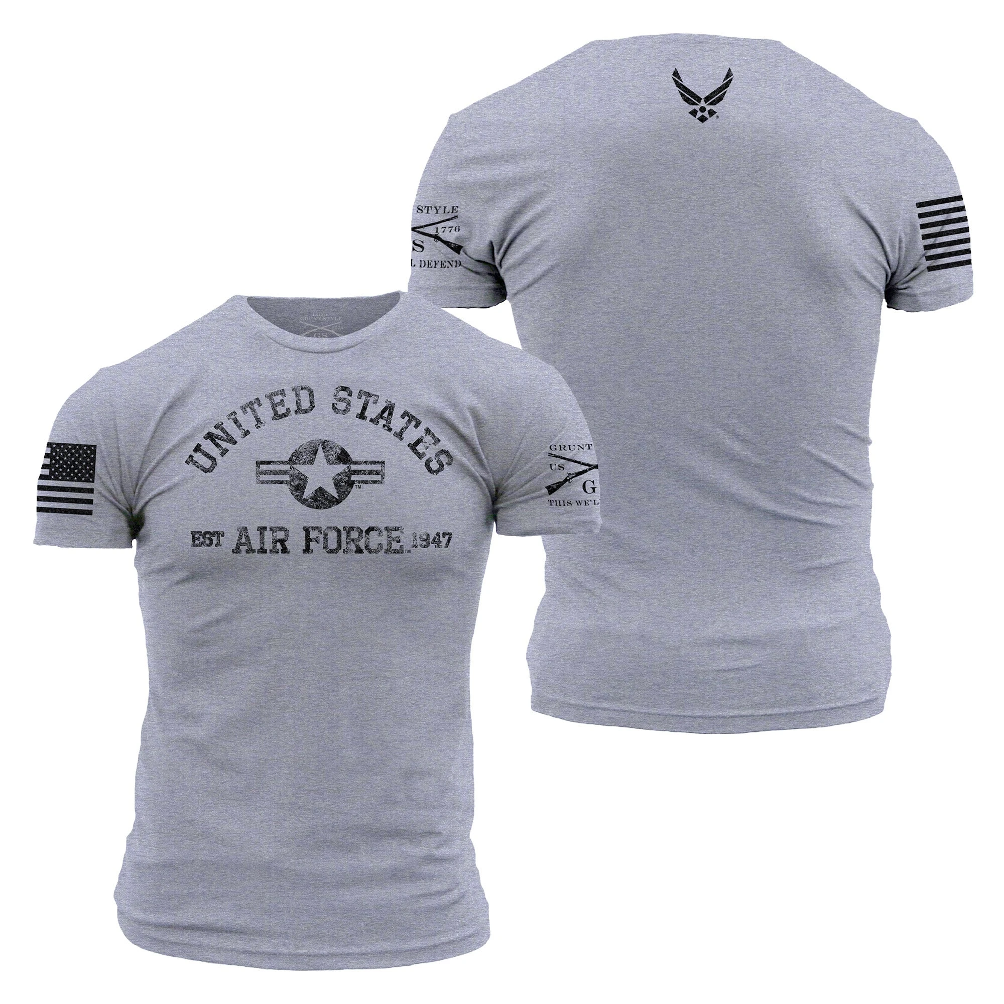 USAF - Est. 1947 T-Shirt - Heather Grey 3 USAF - Est. 1947 T-Shirt - Heather Grey