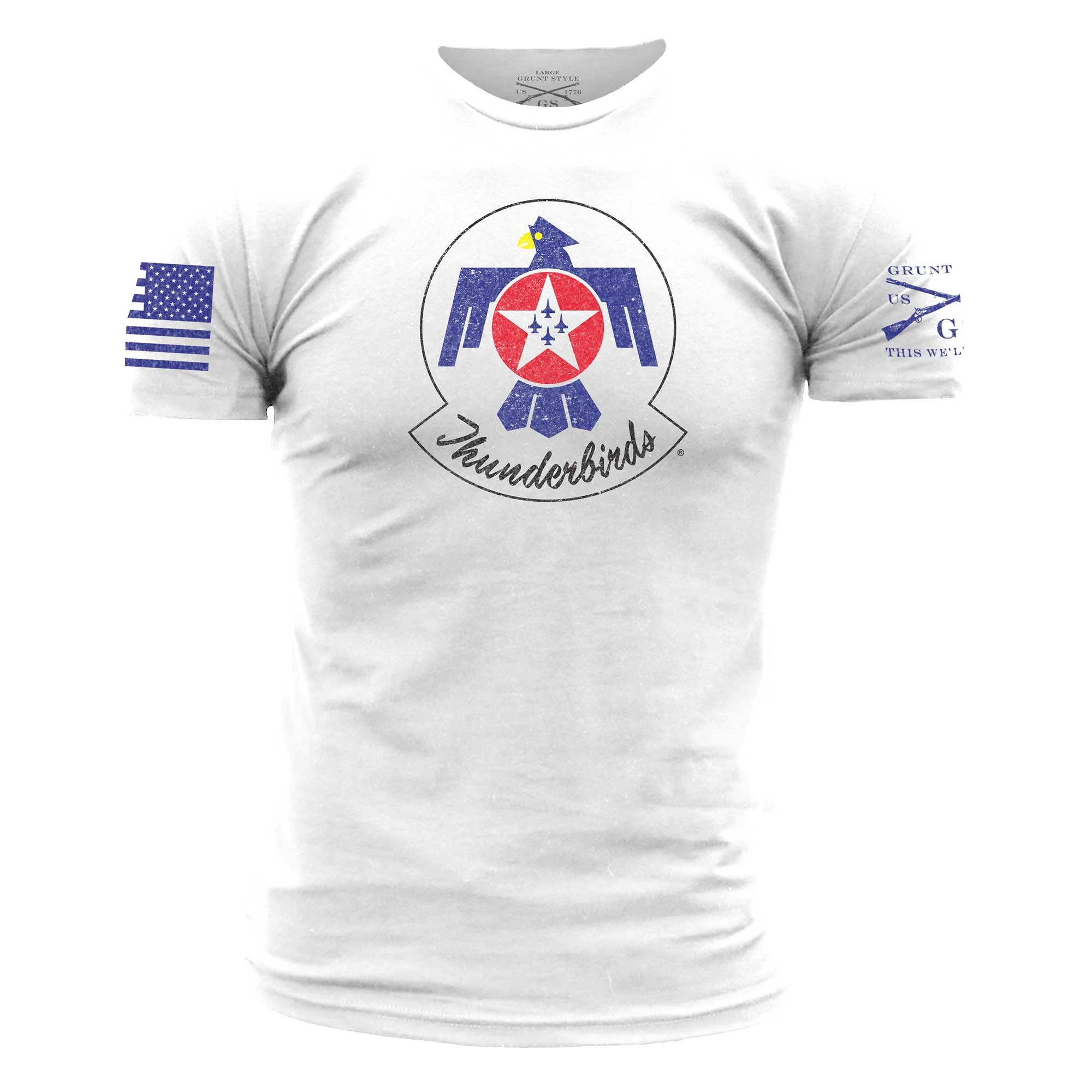 USAF - Thunderbirds T-Shirt - White 3 USAF - Thunderbirds T-Shirt - White