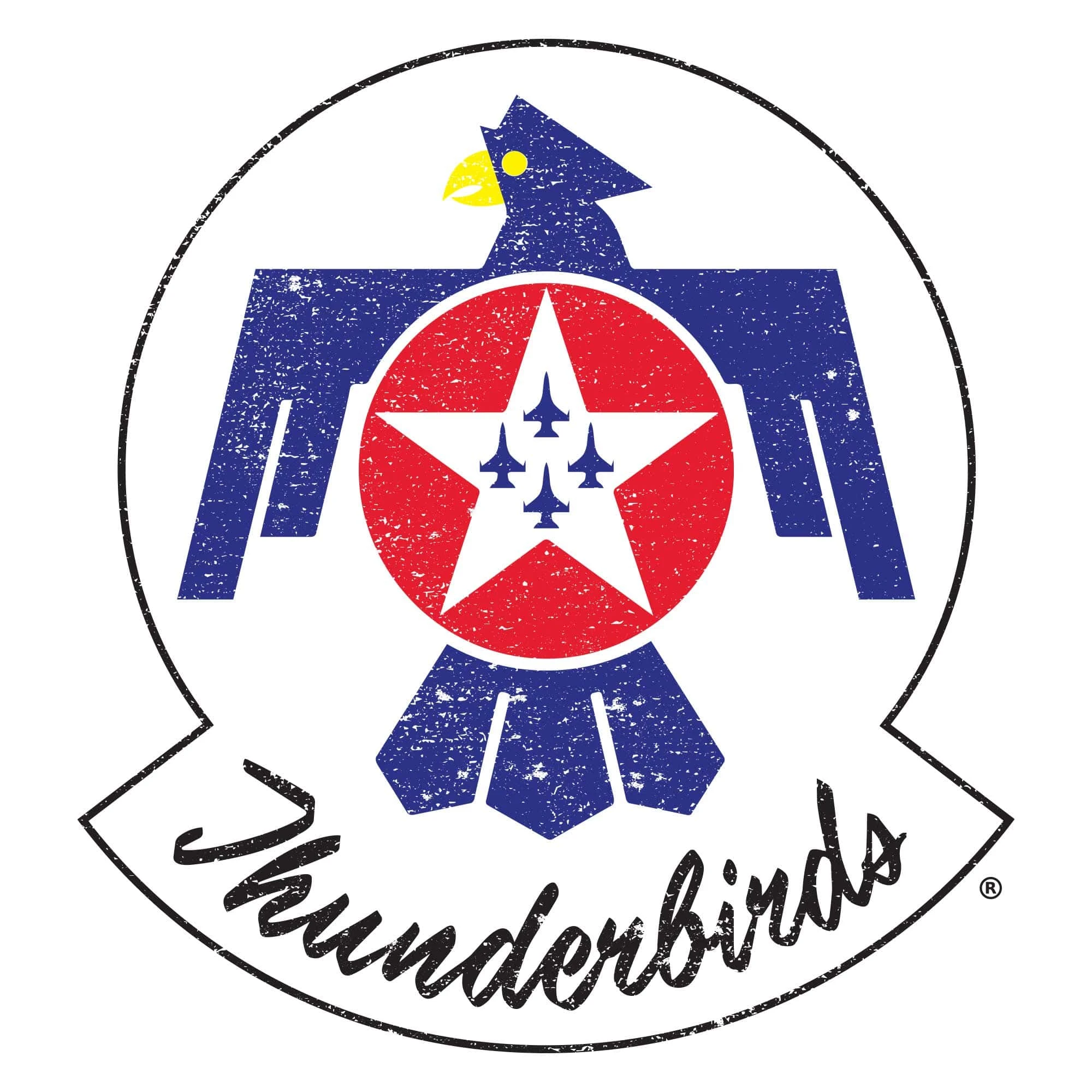 USAF - Thunderbirds T-Shirt - White 4 USAF - Thunderbirds T-Shirt - White - Image 2