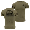 Army Hit The Ground Running T-Shirt - Military Green -Daily Clothing Store GSAR0046 Men sArmyHitTheGroundRunningT Shirt MilitaryGreen WEB READY Both