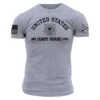 USCG - Est. 1790 T-Shirt - Heather Gray -Daily Clothing Store GSCG0004 USCG Est.1790Men sTee HeatherGray WEB READY front