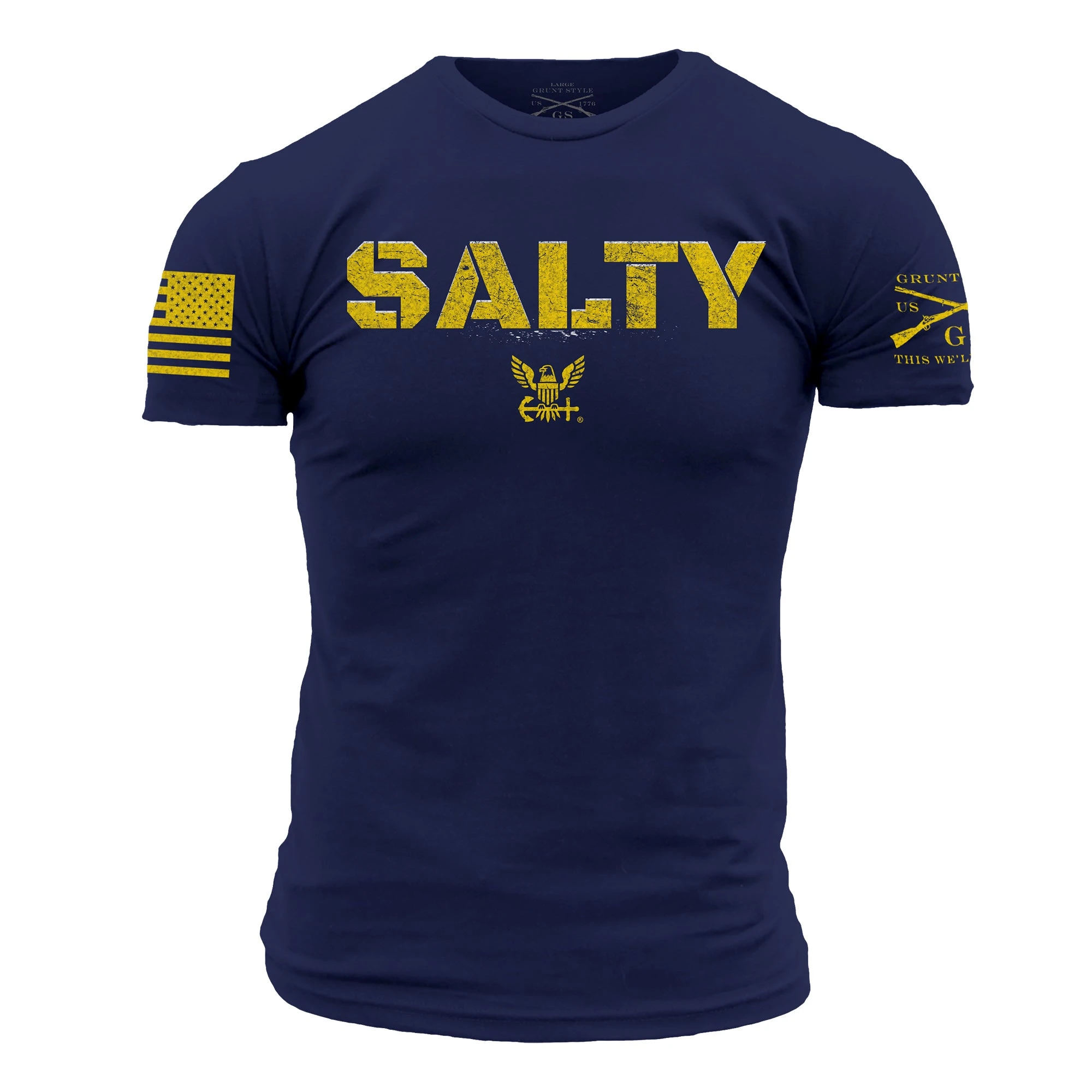 USN - Salty 2.0 T-Shirt - Navy 3 USN - Salty 2.0 T-Shirt - Navy