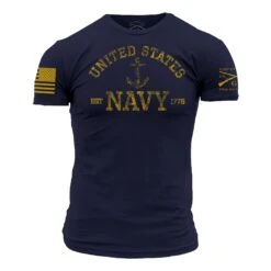 USN - Est. 1775 2.0 T-Shirt - Navy -Daily Clothing Store GSNV0046 USN Est.1775 Navy STANDARD WEB READYF b4ab508e 7eb0 44ec 8e2e f825f8a2fda2