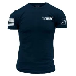 USN - Shellback Seal T-Shirt - Navy 16 USN - Shellback Seal T-Shirt - Navy -Daily Clothing Store GSNV0057 USN ShellbackSeal STANDARD WEB READY Front min