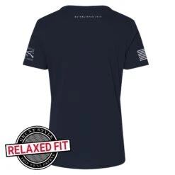 USSF - Women's Est. 2019 Relaxed Fit T-Shirt - Navy -Daily Clothing Store GSSF0007 USSF Women sEst.2019 Navy STANDARD WEB READYB