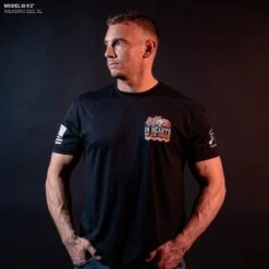 In Hearts We Live Forever T-Shirt - Black 12 In Hearts We Live Forever T-Shirt - Black -Daily Clothing Store Model Info Poster 2000x2000 GS5735InHeartsWeLiveForever Black