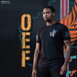 OEF - Forged In Fire T-Shirt - Black 10 OEF - Forged In Fire T-Shirt - Black -Daily Clothing Store Model Info Poster 2000x2000 GS5854OEF ForgedInFire
