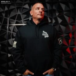 No Sacrifice No Victory Hoodie - Black 11 No Sacrifice No Victory Hoodie - Black -Daily Clothing Store Model Info Poster 2000x2000 GS5792NoSacrificeNoVictoryHoodie Black 1