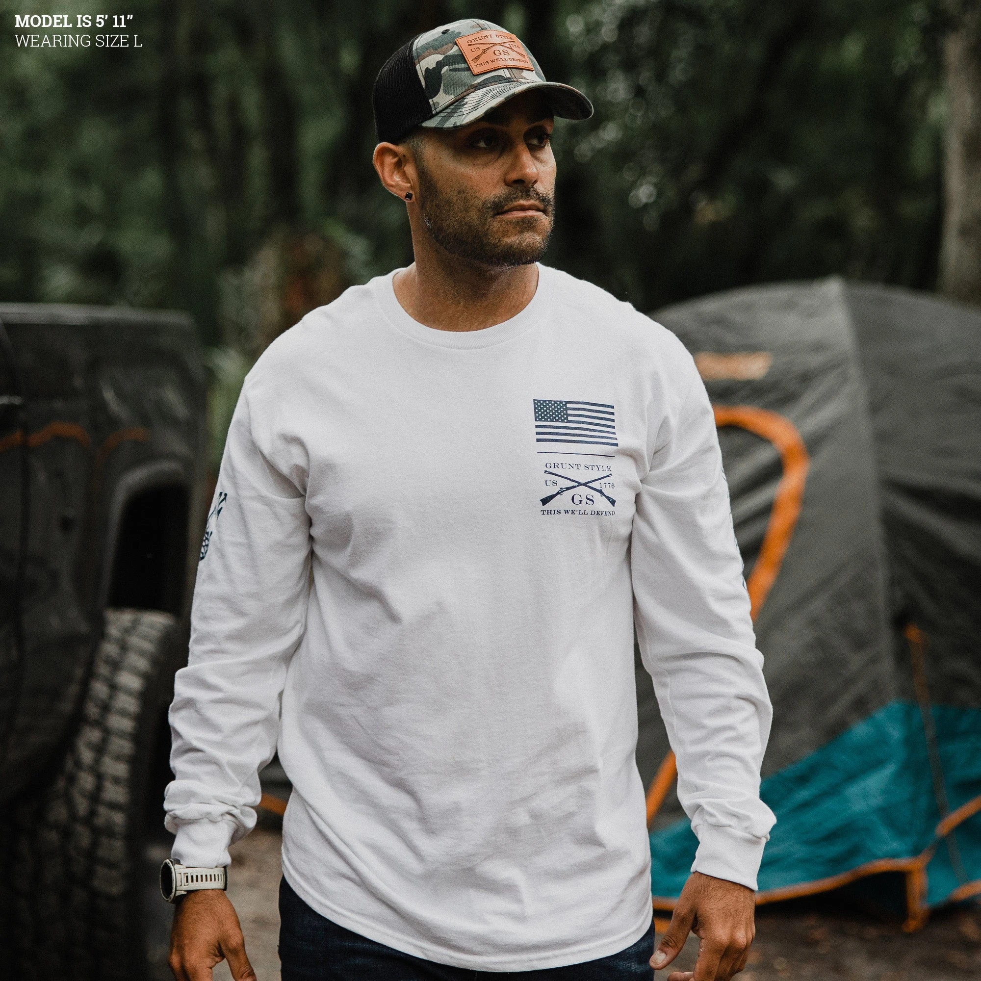 Join Or Die Long Sleeve - White 7 Join Or Die Long Sleeve - White - Image 5