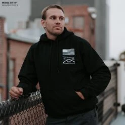 Death Paisley Hoodie - Black -Daily Clothing Store Model Info Poster 2000x2000 copy GS5796DeathPaisleyHoodie Black