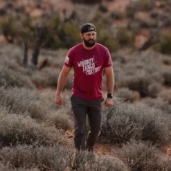 WTF II T-Shirt - Cardinal -Daily Clothing Store WebReady 2000x2000 DSC06289