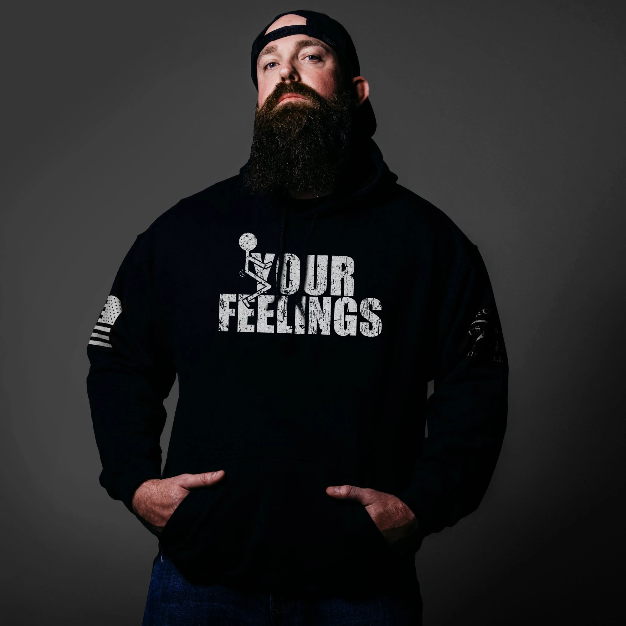 F*ck Your Feelings Hoodie - Black 5 F*ck Your Feelings Hoodie - Black - Image 3